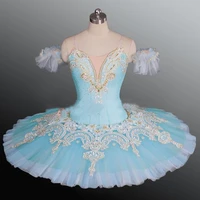 ballet dance costumes for breadcrumb fairy sleeping beautystiff tulle pre professional peach sugar baile dance pancake tutu