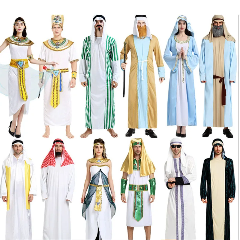 Костюм на Хэллоуин в стиле древнего египетского мужчины саудовские Арабские