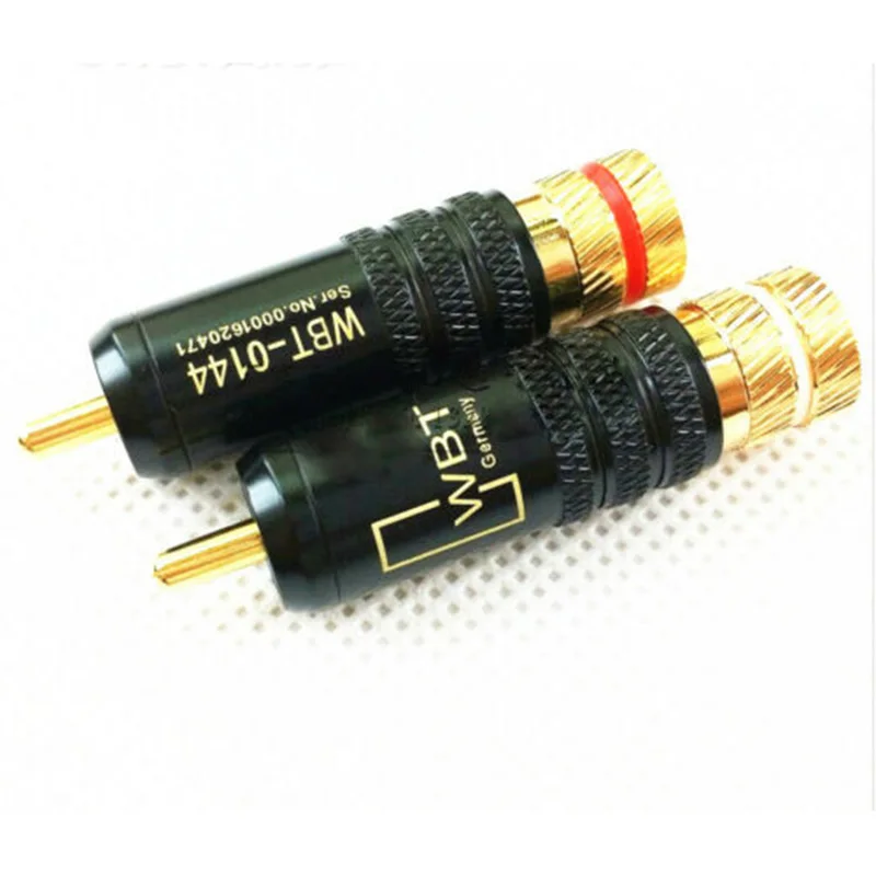 4Pcs Rca Locking Plugs o Video Connectors | Электроника