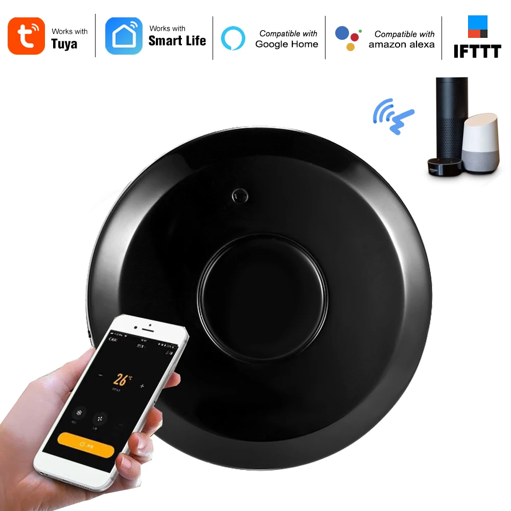 Умный ИК пульт дистанционного управления Tuya Wi Fi совместимый с Alexa Google Home домашний