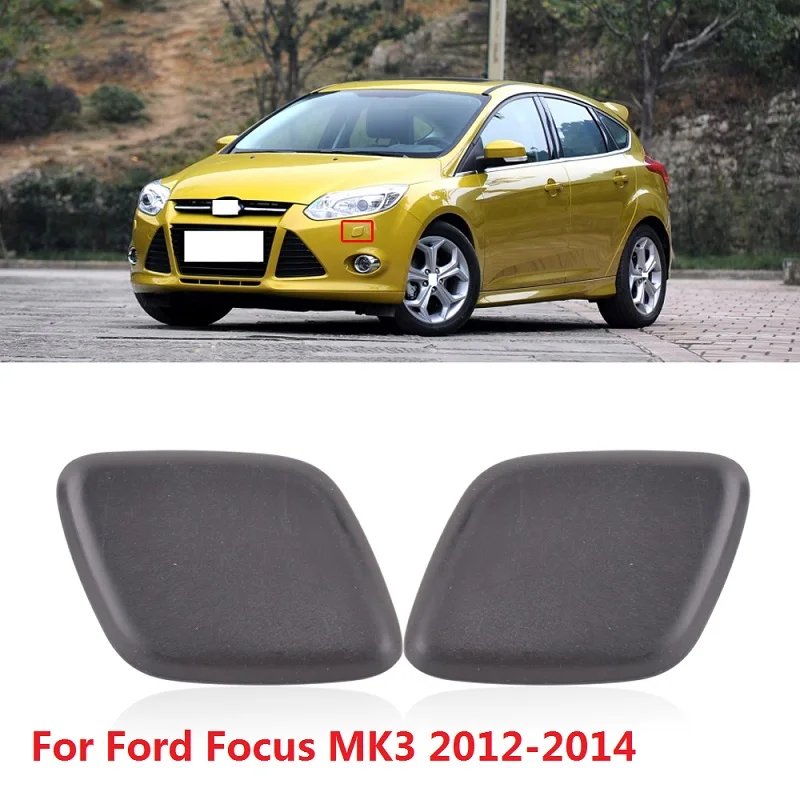 CAPQX для Ford Focus MK3 2012 2013 2014 бампер передний головной светильник форсунки крышка