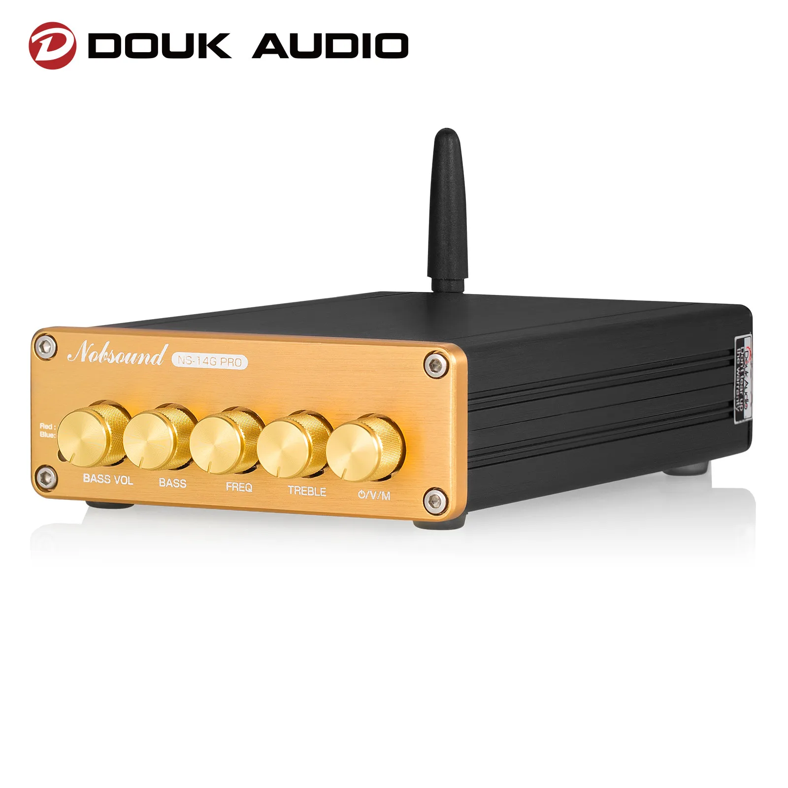Цифровой усилитель Douk Audio HiFi 200 Вт Bluetooth 5 0 стерео 2 1 каналов TPA3116 сабвуфер