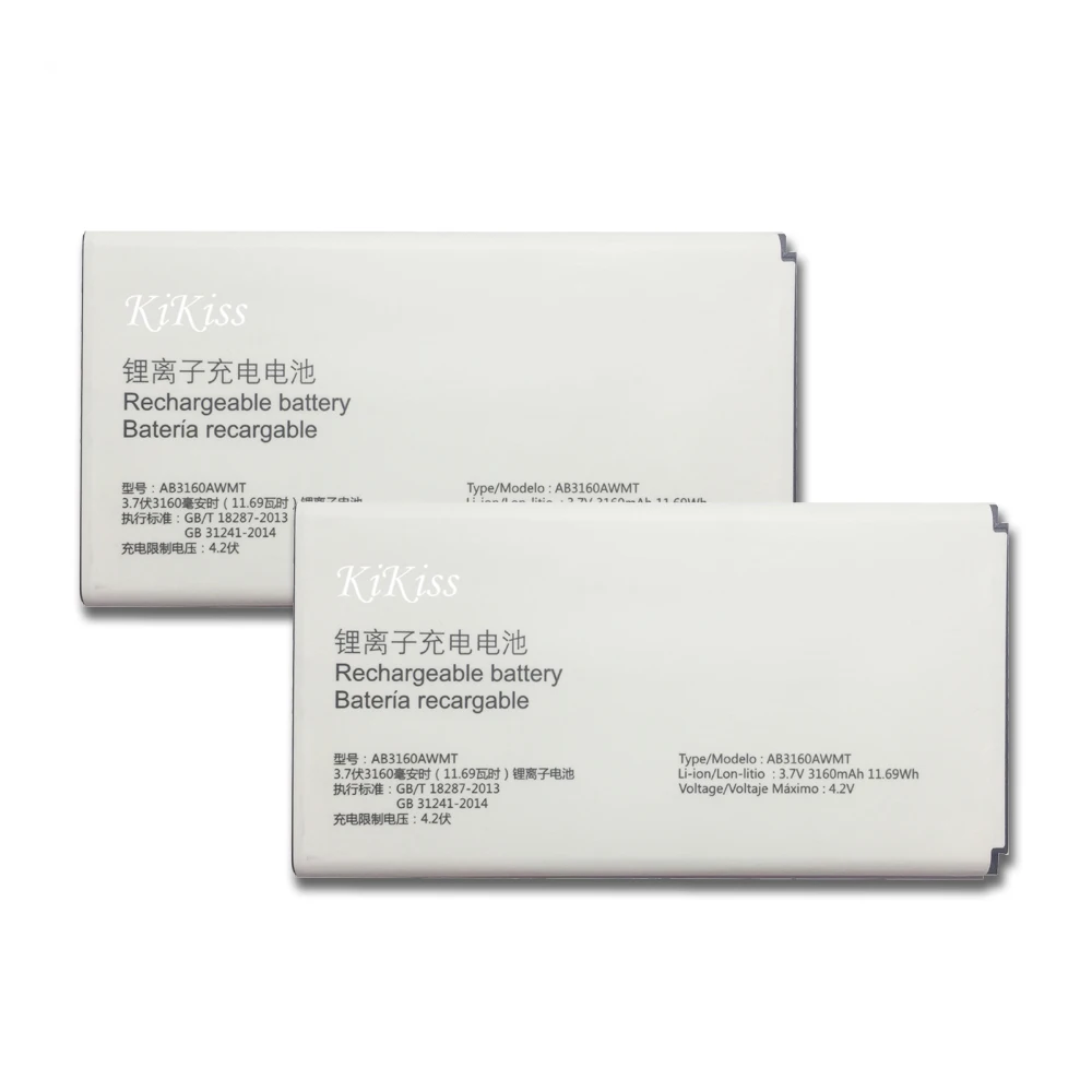 

Аккумулятор AB3160AWMT 3160 мА · ч, для Philips E570, E571, для XENIUM CTE570, CTE57 Martphone + трек-код