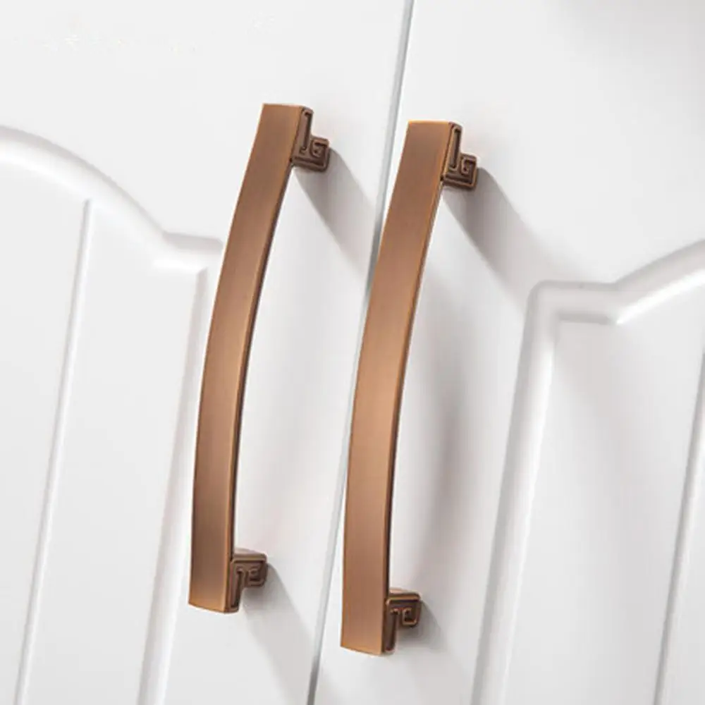 Дверь шкафа с ручками новый китайский античный медный шкаф современный