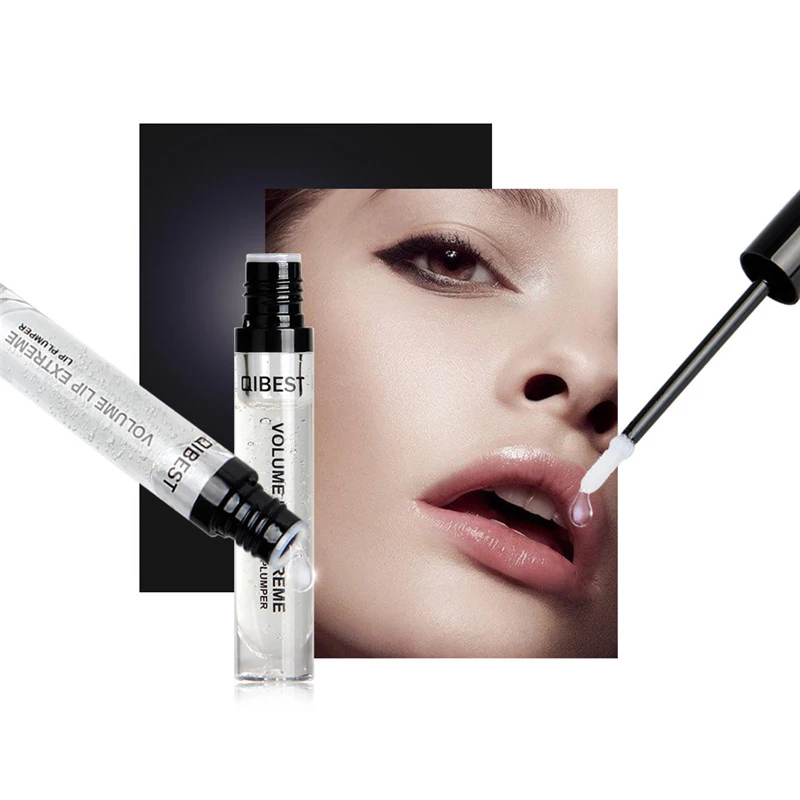 Увлажняющий стойкий блеск для губ с эффектом увеличения объема водостойкий