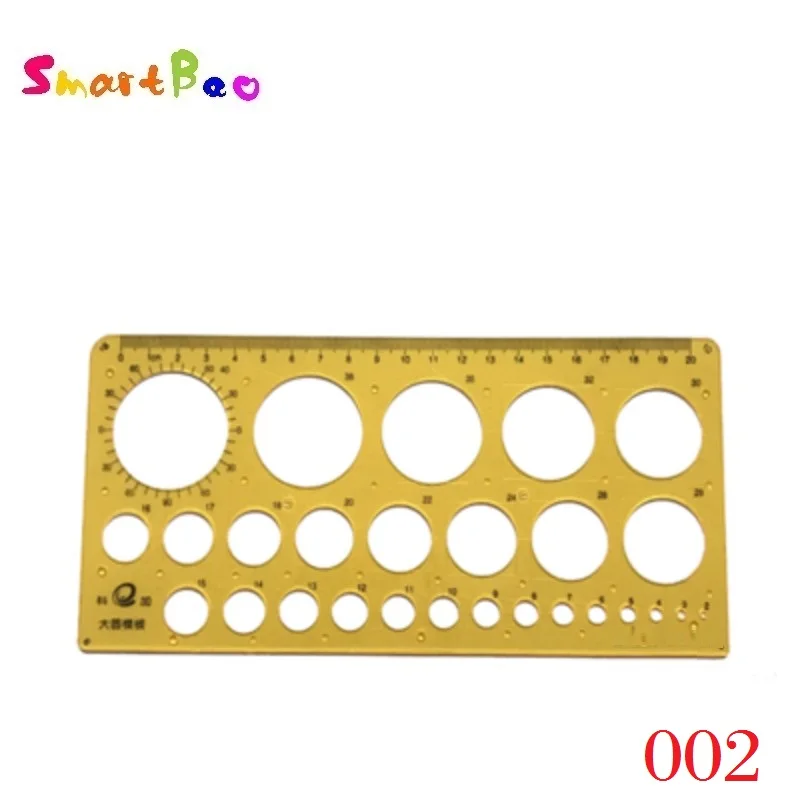 Линейка шаблонов для рисования Круглый шаблон черчения содержит много кругов