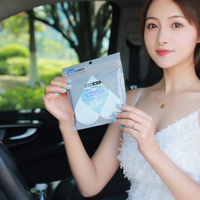 Комплект одежды из 4 предметов новая Портативный для мочи мешок мобильный туалет