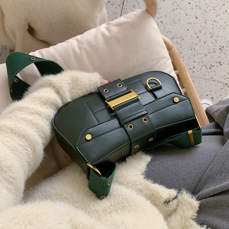 Сумка через плечо с заклепками в европейском и американском стиле сумка