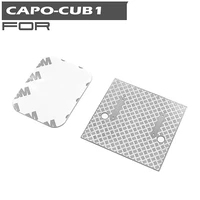 metal rear body skid plate bucket anti slip plate board diy accessories for capo cub1 rc model car parts