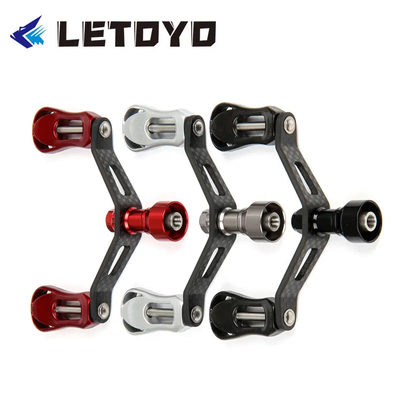 

Новинка 2021, углеродная двойная спиннинговая Рыболовная катушка LETOYO, ручка, рокер с карбоновой ручкой, комплект для Daiwa Shimano, аксессуары для с...