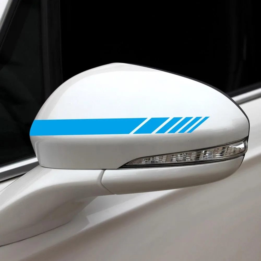 

5pcs Practical Car Stickers Decorative Strip Stickers Car Hood Stickers
