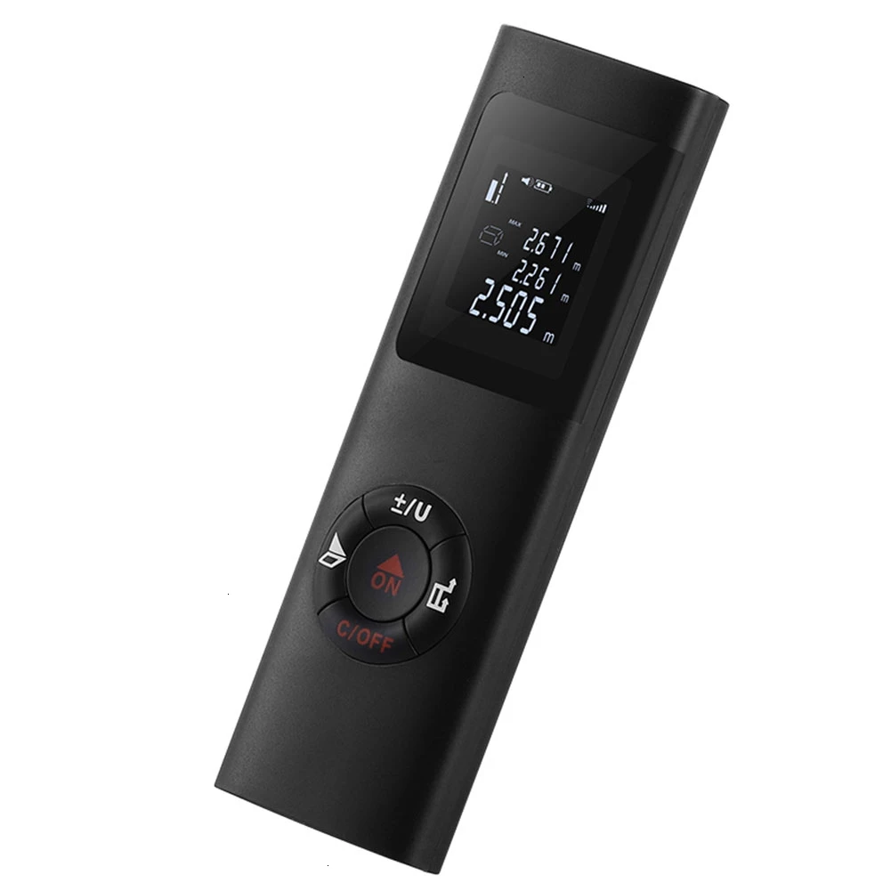 Мини лазерный дальномер 40 м с подсветкой | Инструменты