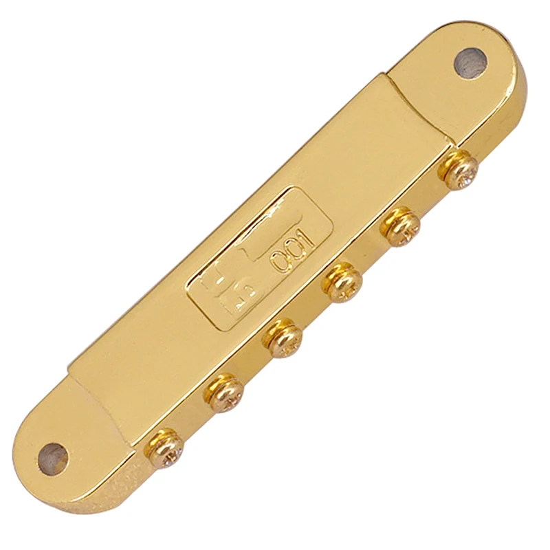 Gold Tune O Matic Электрический ролик Saddle Bridge Lp электрогитара мост из Кореи|Детали и