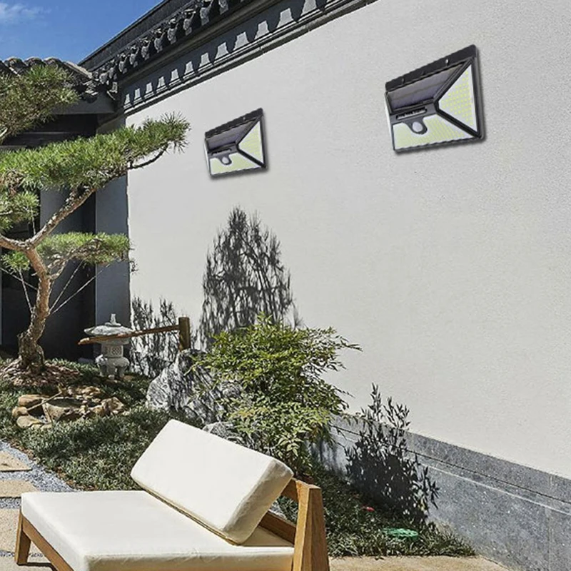 218 светодиодный 30 Вт солнечный светильник на открытом воздухе Водонепроницаемый