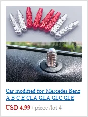 Angelguoguo для Mercedes Benz A/B/GLA/CLA класс алюминиевый сплав воздушная наклейка на розетку/приборную панель воздушный выход украшение кольцо