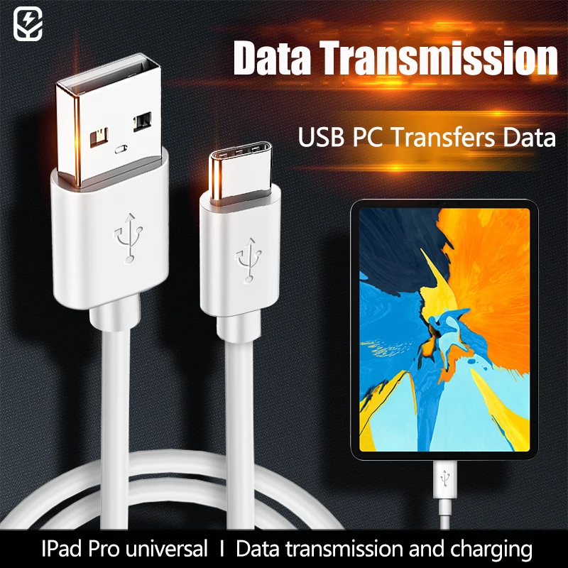 Кабель для передачи данных ipad pro 11 12 9 дюйма Type-C к USB 1 м/2 м/3 м air 4 кабель быстрой