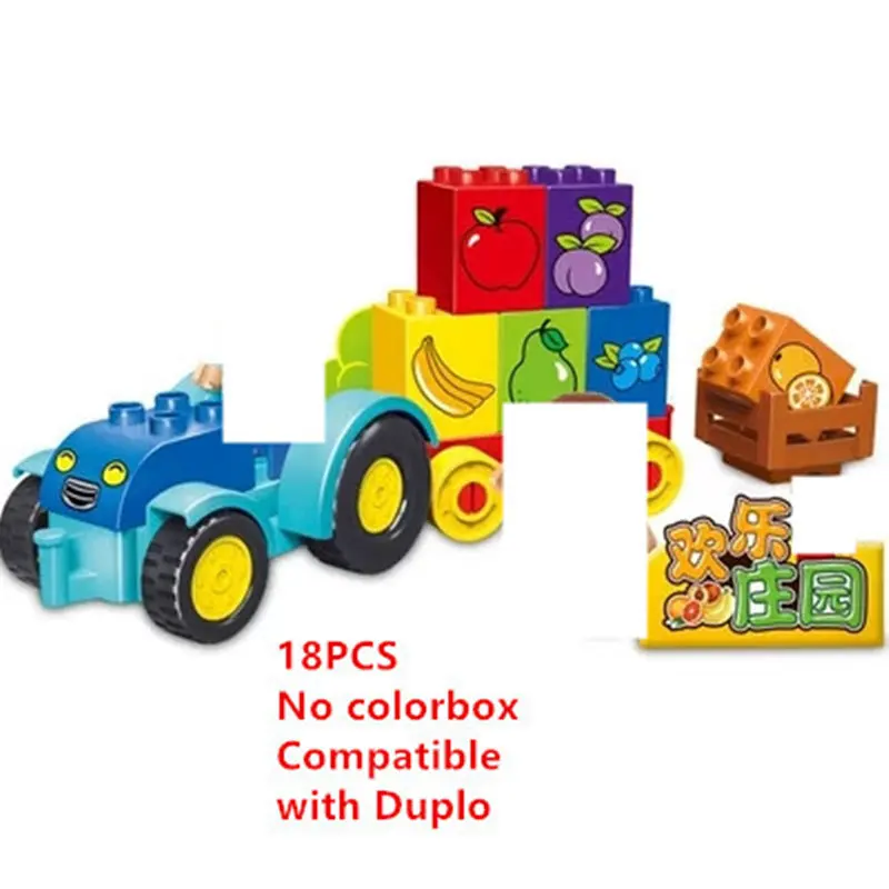 Duplo/большие кирпичи для виллы на день рождения рождественские подарки