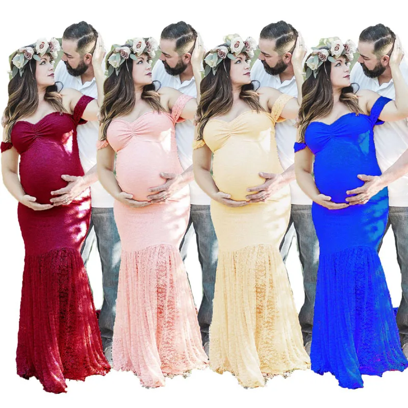 Pregnancy Dress Photography Maternity Dresses For Photo Shoot Clothes Pregnant Women Vestidos De Gravida Shooting | Женская одежда