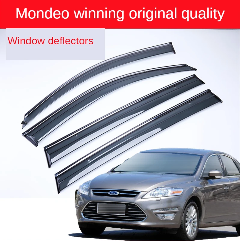 

Специально для Mondeo Zhisheng автомобильный дождевик оригинальный автомобиль Окно Дождь модификация части гальваническое покрытие яркая полоса