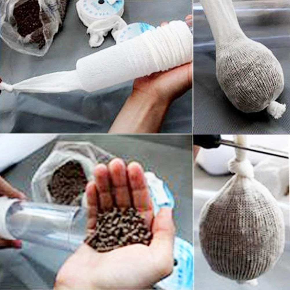 5 м PVA растворяющаяся сетка для заправки карпа рыболовные снасти сумки приманки