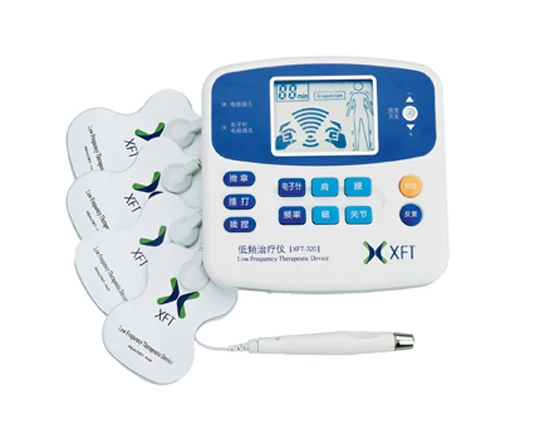 XFT 320 электрический стимулятор тенсовый массажер блок Двухканальный для