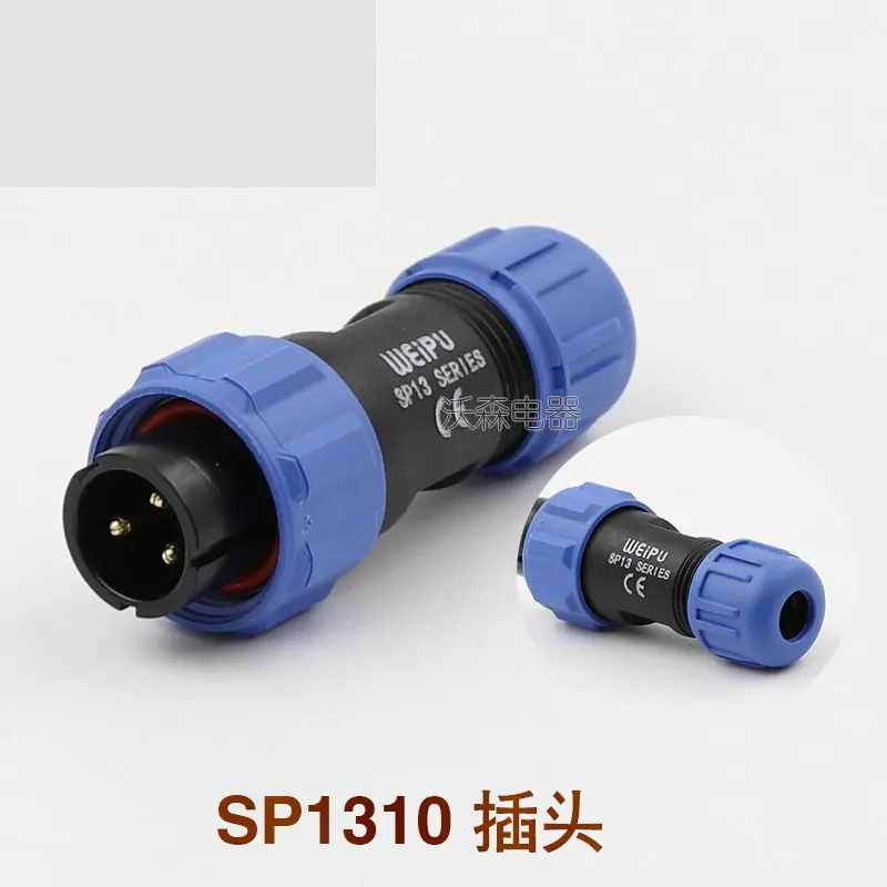 5PCS Promotional waterproof aviation plug SP13 socket 2-3-4-5-6-7-9 core male and female wire connector | Строительство и ремонт