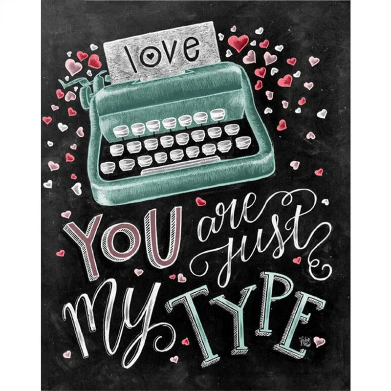 5D DIY Алмазная картина любовь узор квадратная вышивка крестиком украшения для дом