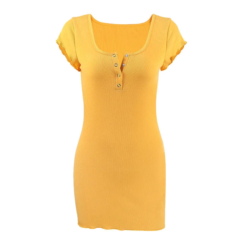 

short sleeve package hip 80066 undertakes to Europe and the United States the new sexy women's short sleeve dress
