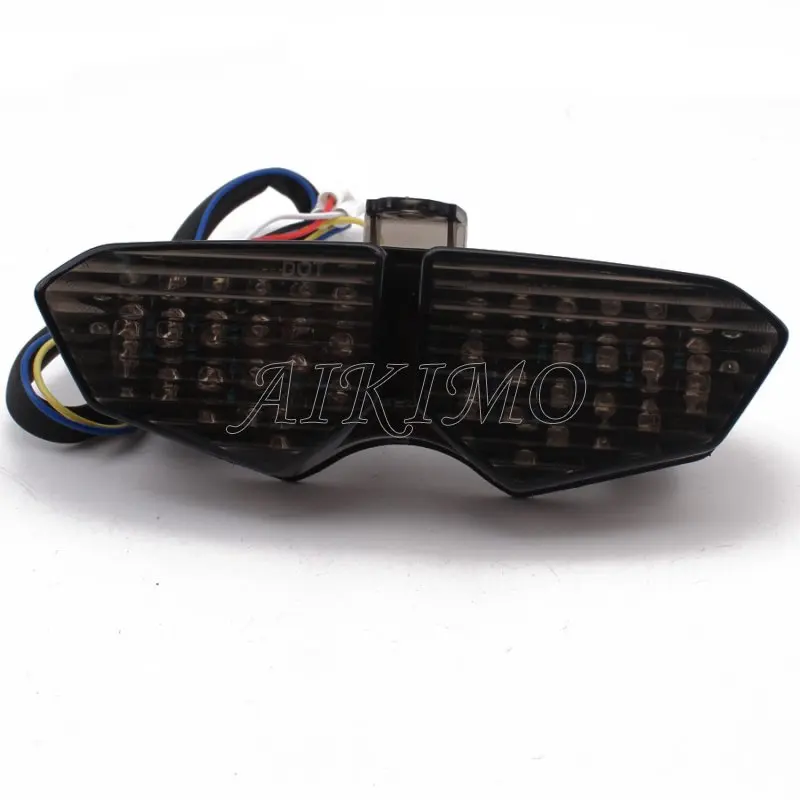

Motorcycle Brake Rear LED Tail Light Turn Signal Integrated Smoke/Clear Lens Tail Light For YAMAHA YZF R6 R6S 2003 2004 2005