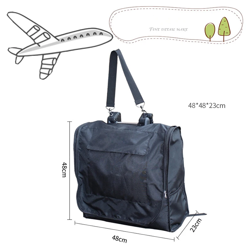 Рюкзак для детской коляски сумка путешествий чехол переноски из ткани Оксфорд