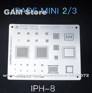 

MIJING BGA iPad5 Air1 Mini2/3 CPU RAM Nand Wifi IC