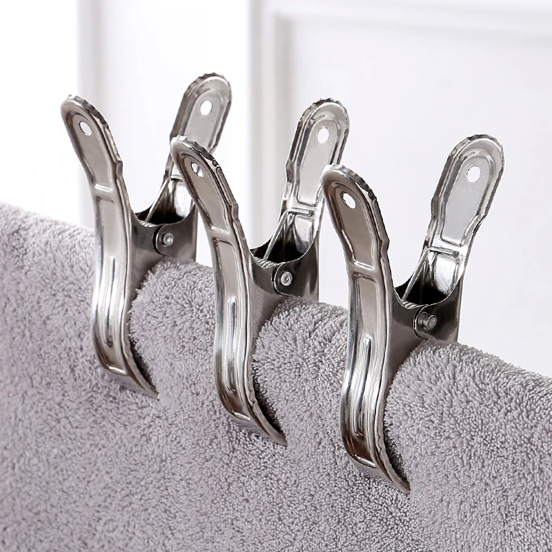 Многофункциональные прищепки из нержавеющей стали ветрозащитные зажимы для