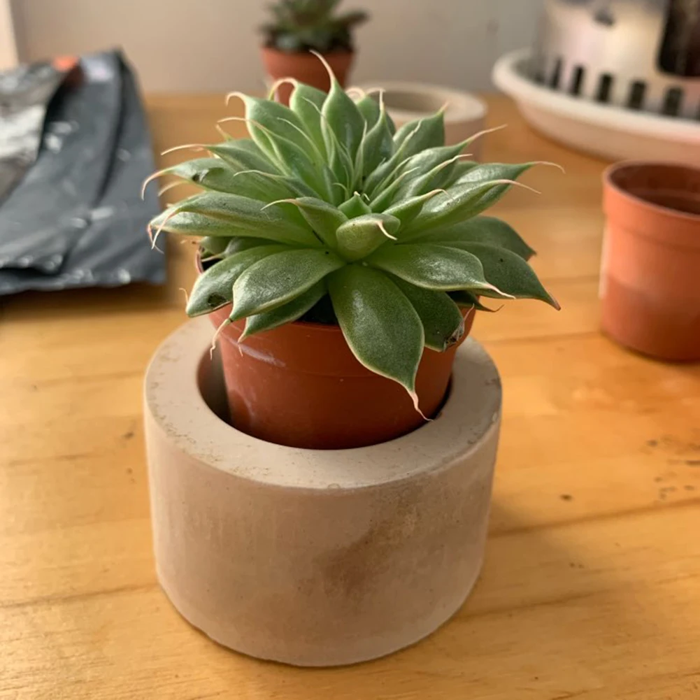 Бетонные формы с 6 отверстиями практичные бытовые силиконовые