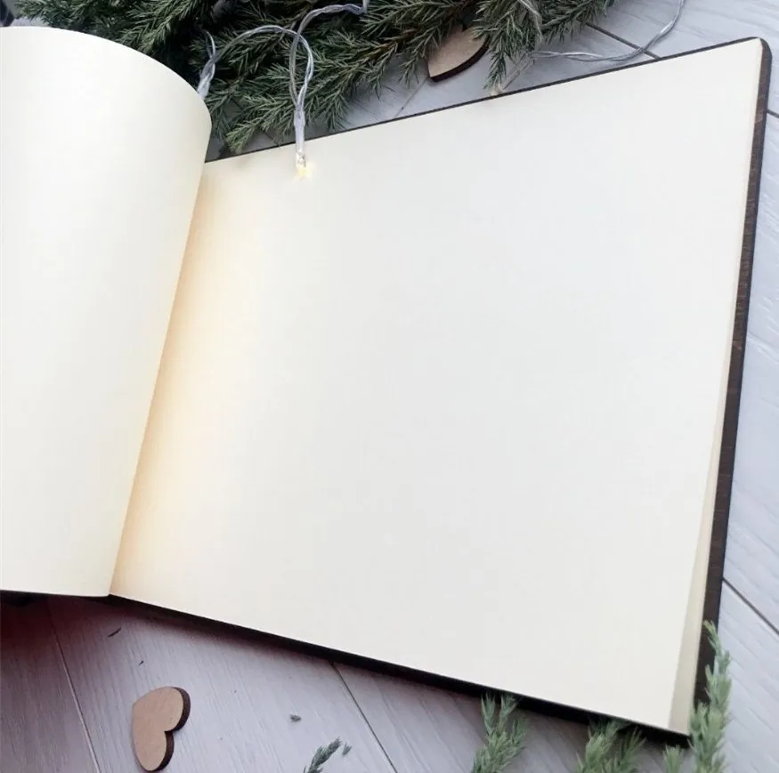 Персонализированная Свадебная книга для гостей свадебной регистрации