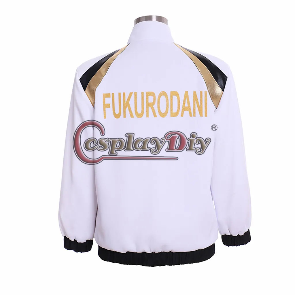 Cosplaydiy Haikyuu! Фukurodani Academy униформа косплей куртка Топ рубашка взрослый костюм