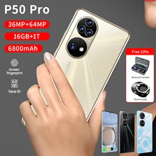 Original P50 Pro Smart Phone 16GB RAM 768GB ROM 7.6 Inch Real Perforated HD Screen Smartphone Android 11 Unlocked Mobile Phone (1)