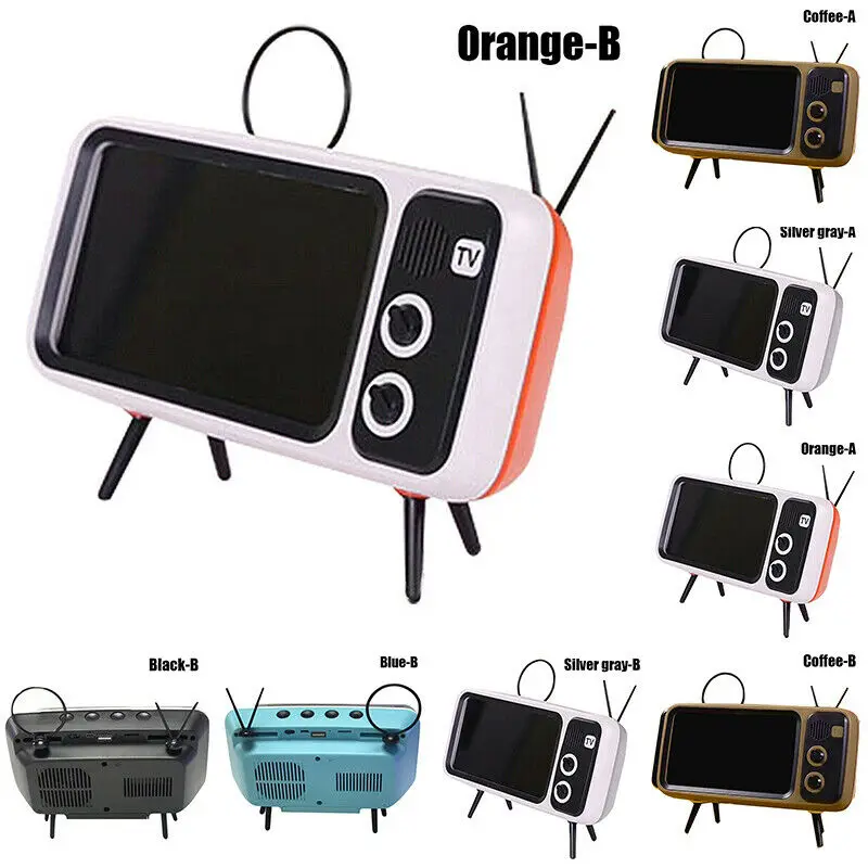 Портативная беспроводная Bluetooth Колонка в стиле ретро|Подставки и держатели| |