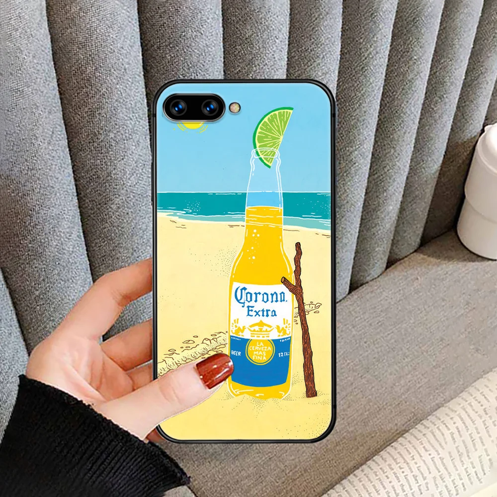 

Beer Brand Creative Phone Case For HUAWEI honor nova 5 7 8 9 10 20 30 A C T I X Lite Pro black hoesjes painting funda trend