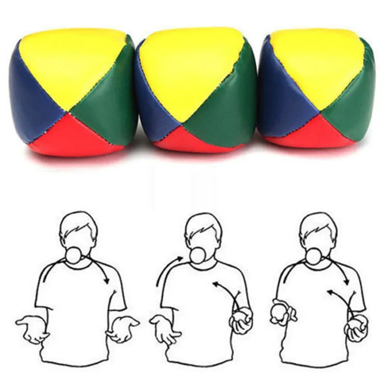 1 шт. шарами комплект Классический мешок фасоли жонглировать Волшебный цирк