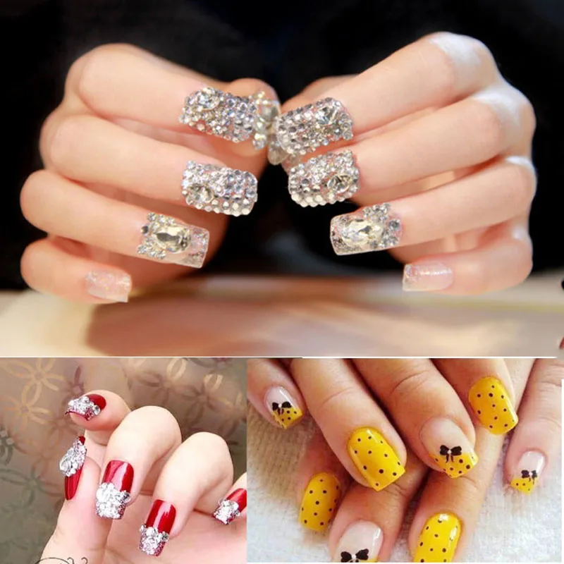 Двухсторонняя акриловая ручка для рисования ногтей красочная кисть украшение