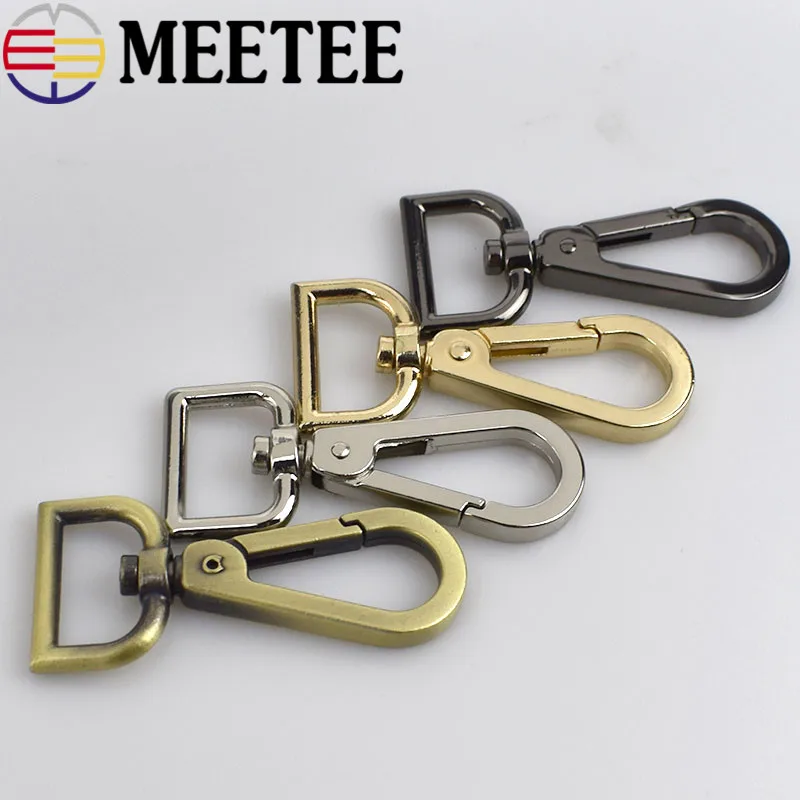 Meetee/10 шт./50 шт. оптовые поставки металлический мешок 16 мм ремень с пряжкой