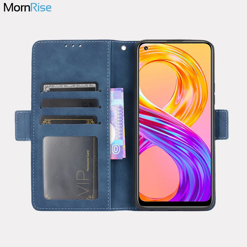 

Чехол-книжка для OPPO Realme 7 8 Pro, кожаный