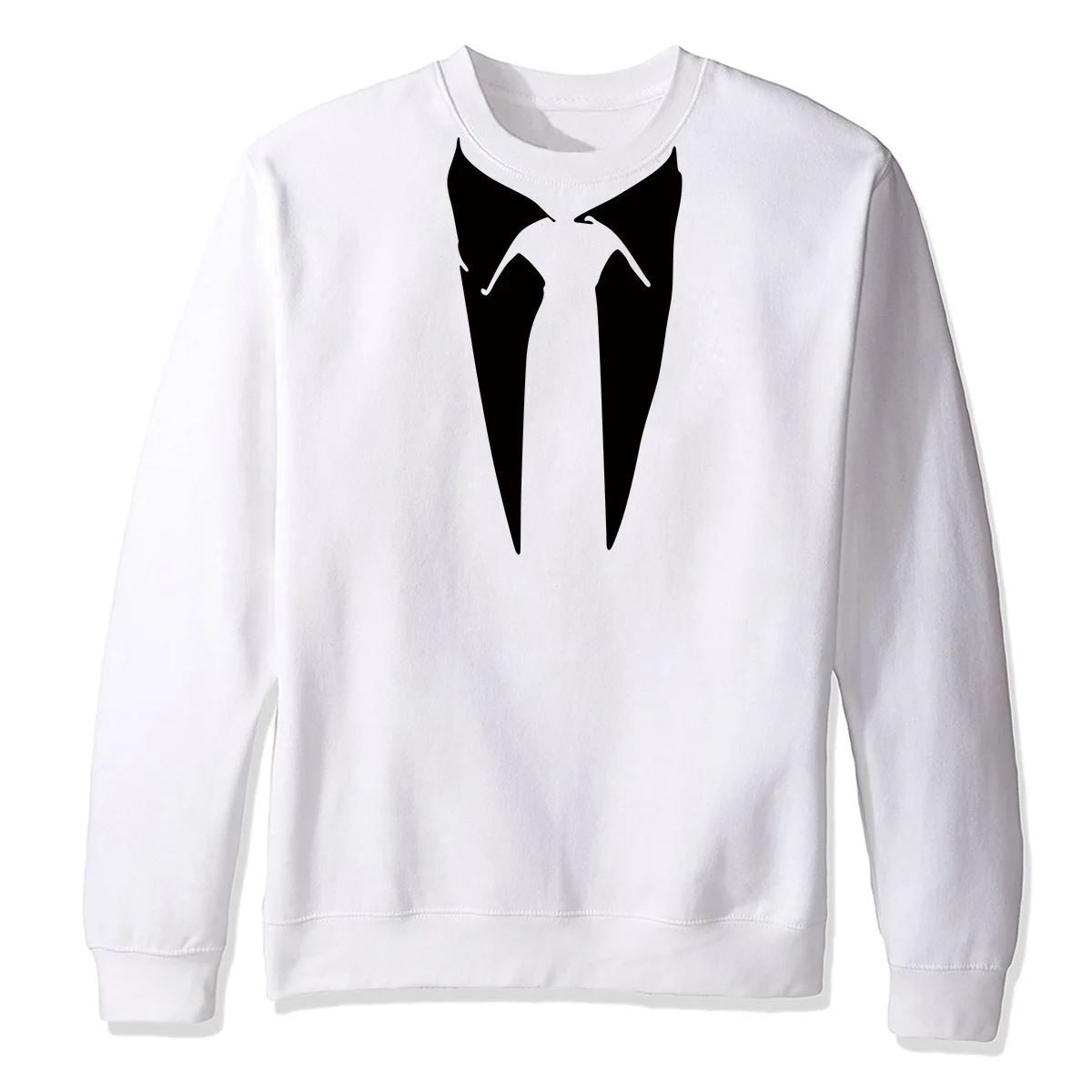 

2019 Spring Autumn New Men Hoodies Sweatshirts Homme Streetwear Hoodie Tuxedo Retro Tie Sweatshirt Funny Tops Casual Pullovers