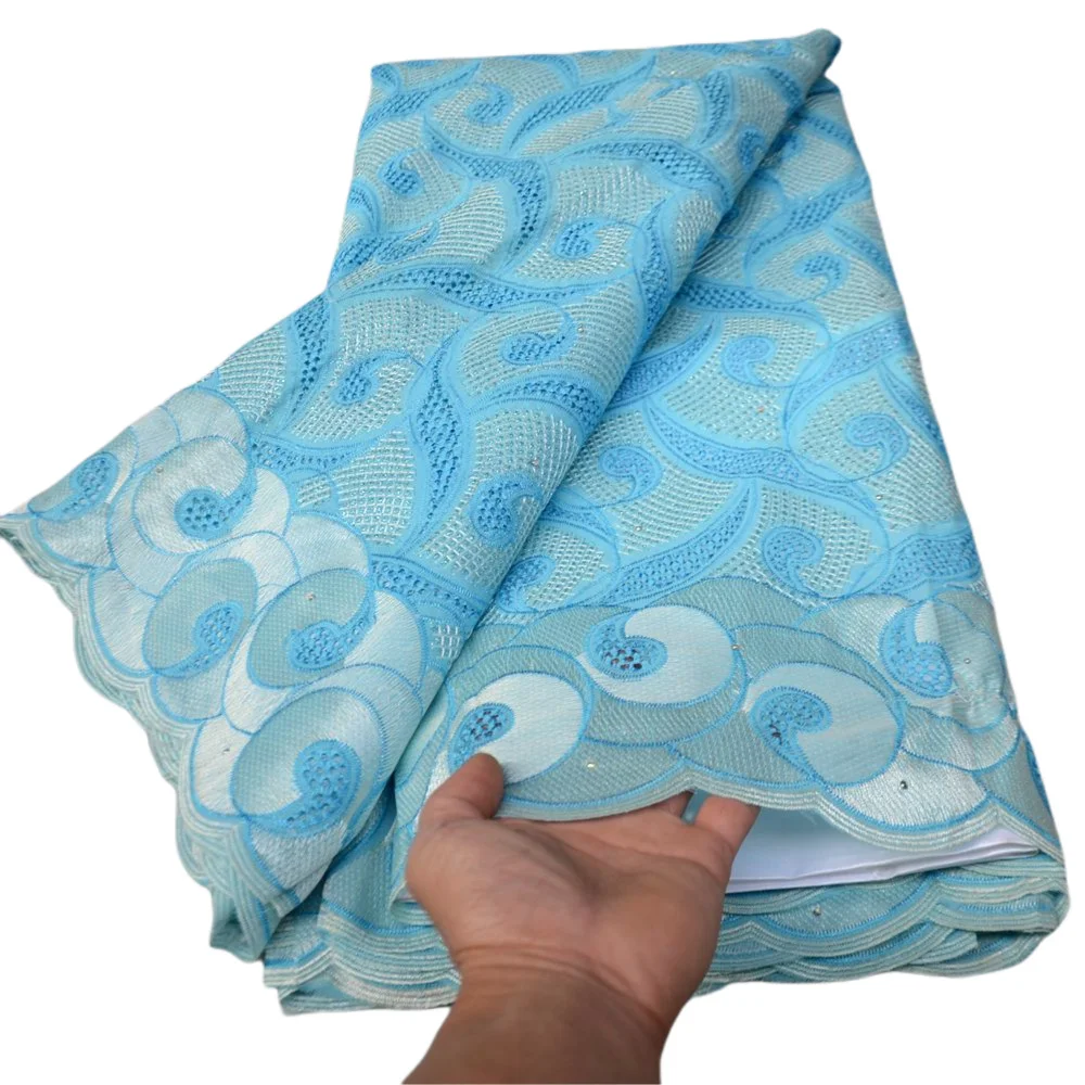 

Швейцарская вуаль кружева в Швейцарии 2021 высококачественное кружево мягкая женская кружевная ткань из хлопка для мужчин и женщин 5 ярдов/лот