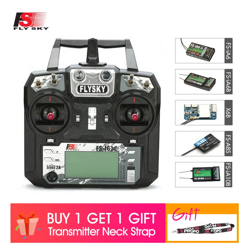 flysky fs i6x fs i6x 10ch 24 ghz afhds 2a rc передатчик для fpv racing drone rc quad
