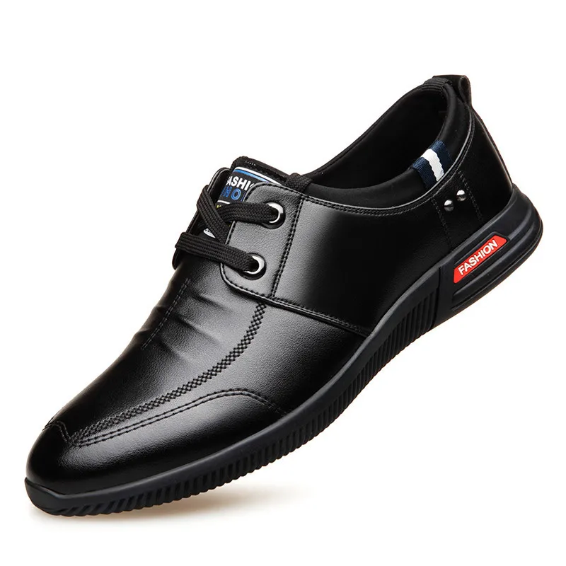 

NEW 2020 Genuine Leather Men Casual Shoes Brand Mens Loafers Moccasins Breathable Slip on Driving Shoes
