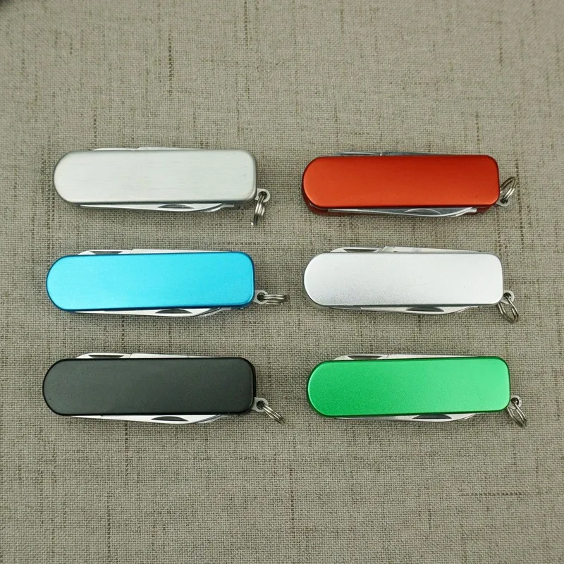 Мини набор инструментов для ногтей ножей складные ножницы из нержавеющей стали