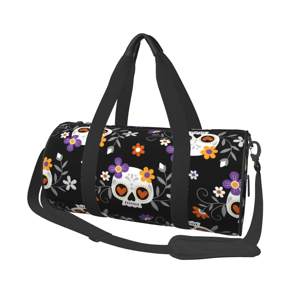 

Путешествия мешок для сахара от китайского производителя черепа цветы Портативный Досуг Фитнес сумка Бизнес поездки на длинные и короткие ...