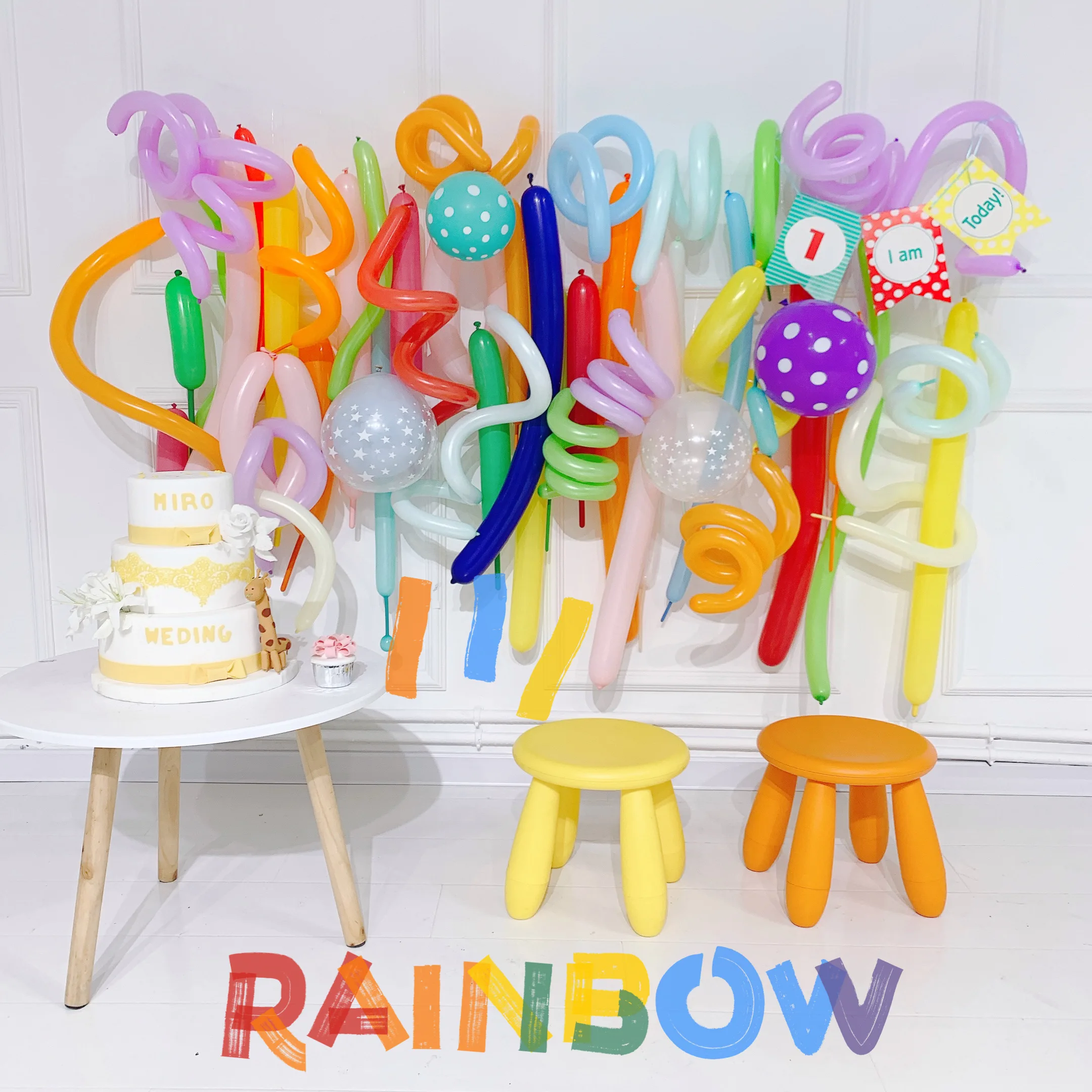 Новинка! Ins вечерние декоративный воздушный шар гирлянда День Рождения фон для