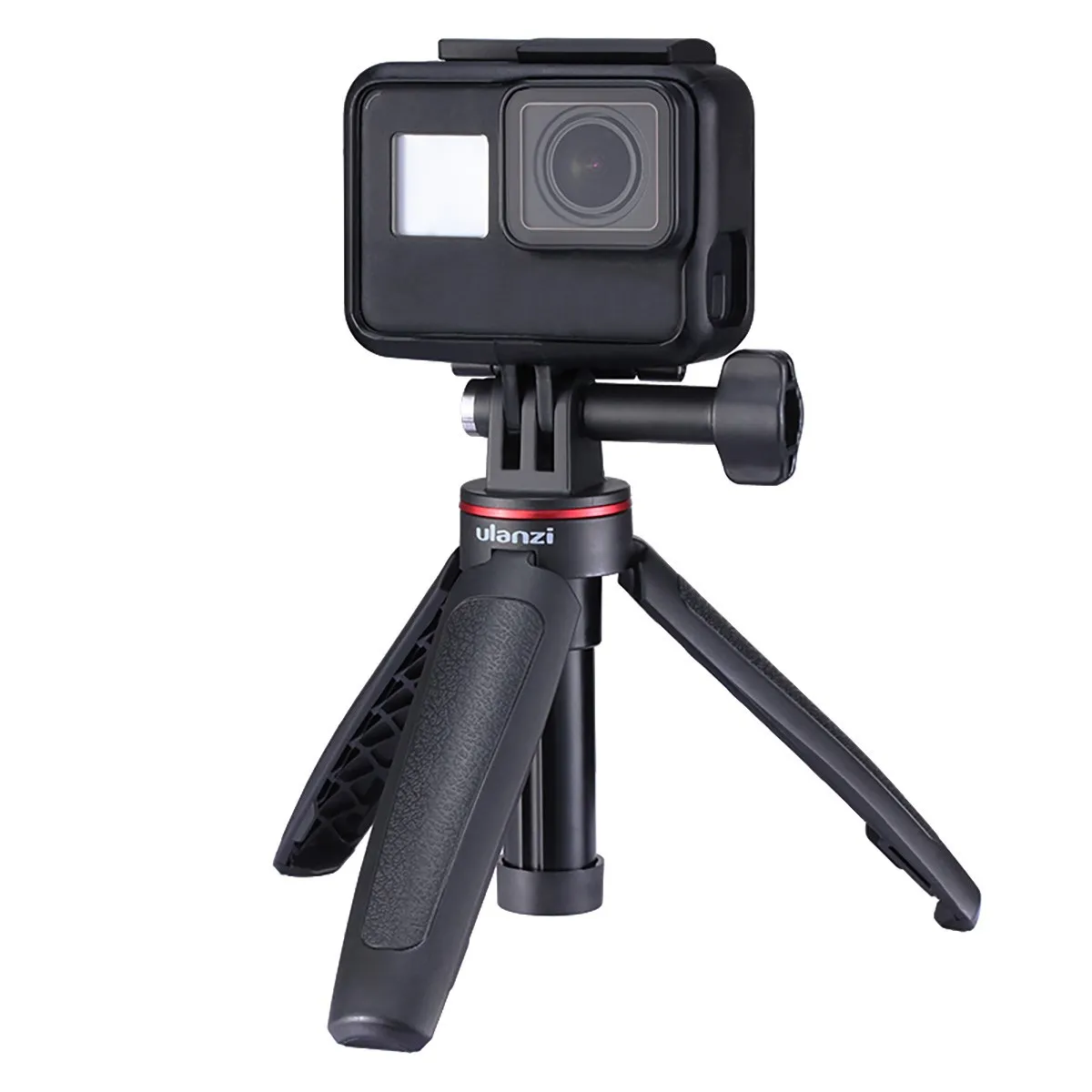 

MT-09 Mini Tripod Interface Extension For Go Pro 9 Tripod Stand Hand Grip For Gopro Hero 9 8 7 6 5 4 Sports Camera Extender